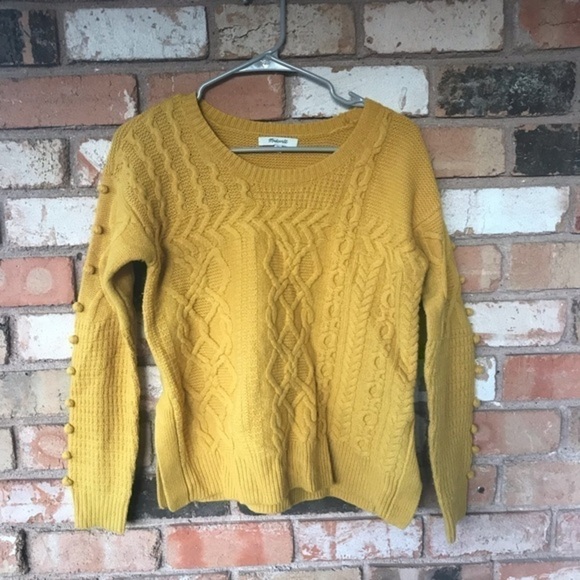 Madewell Wool Bobble Sweater - Picture 4 of 9